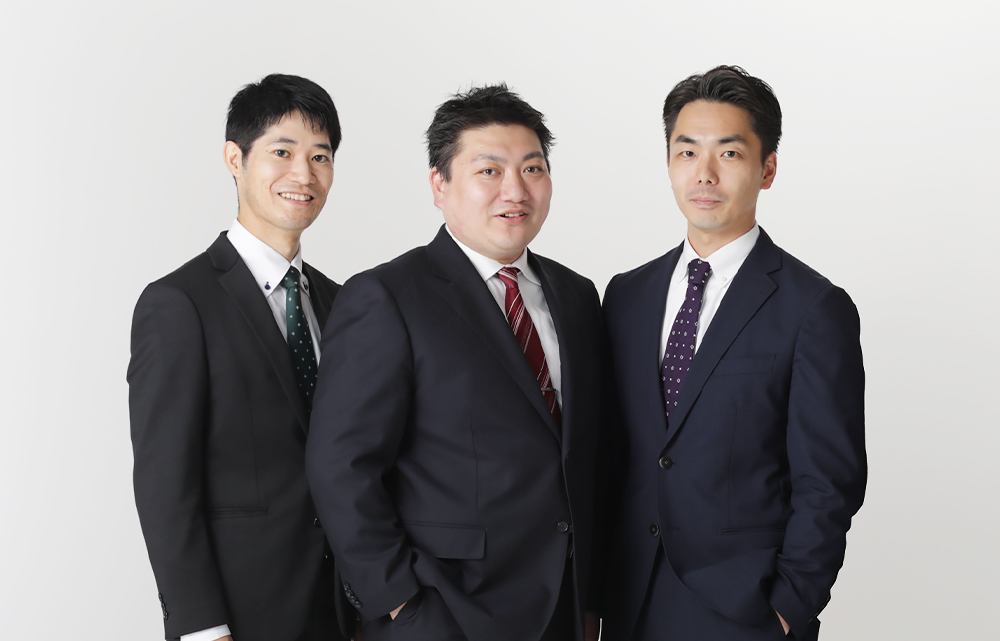 倉持　麟太郎 弁護士、川邉　賢一郎 弁護士、島　幹彦 弁護士